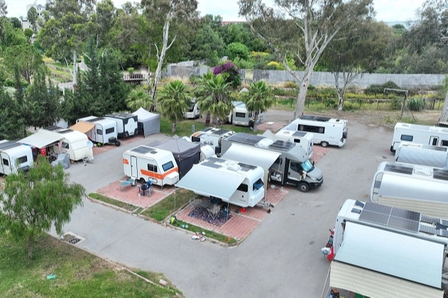 Konyaaltı Karavan Park&rsquo;ta bayram yoğunluğu
