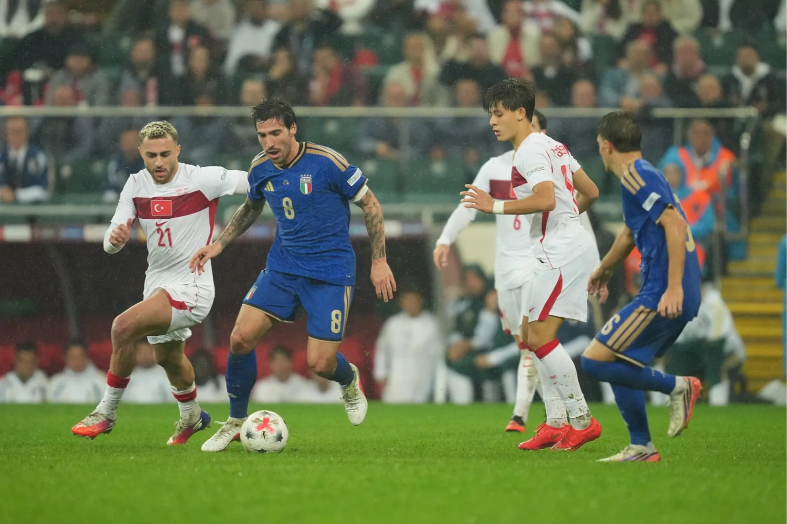 Milliler, Bursa&rsquo;da İtalya&rsquo;ya 4-1 mağlup oldu