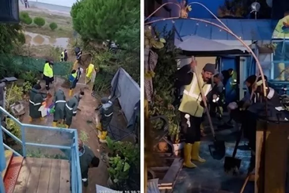 Bursa B&uuml;y&uuml;kşehir ekipleri Mudanya Esence&rsquo;de sahada